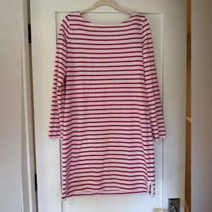 Vineyard Vines Pink and White Striped Tee